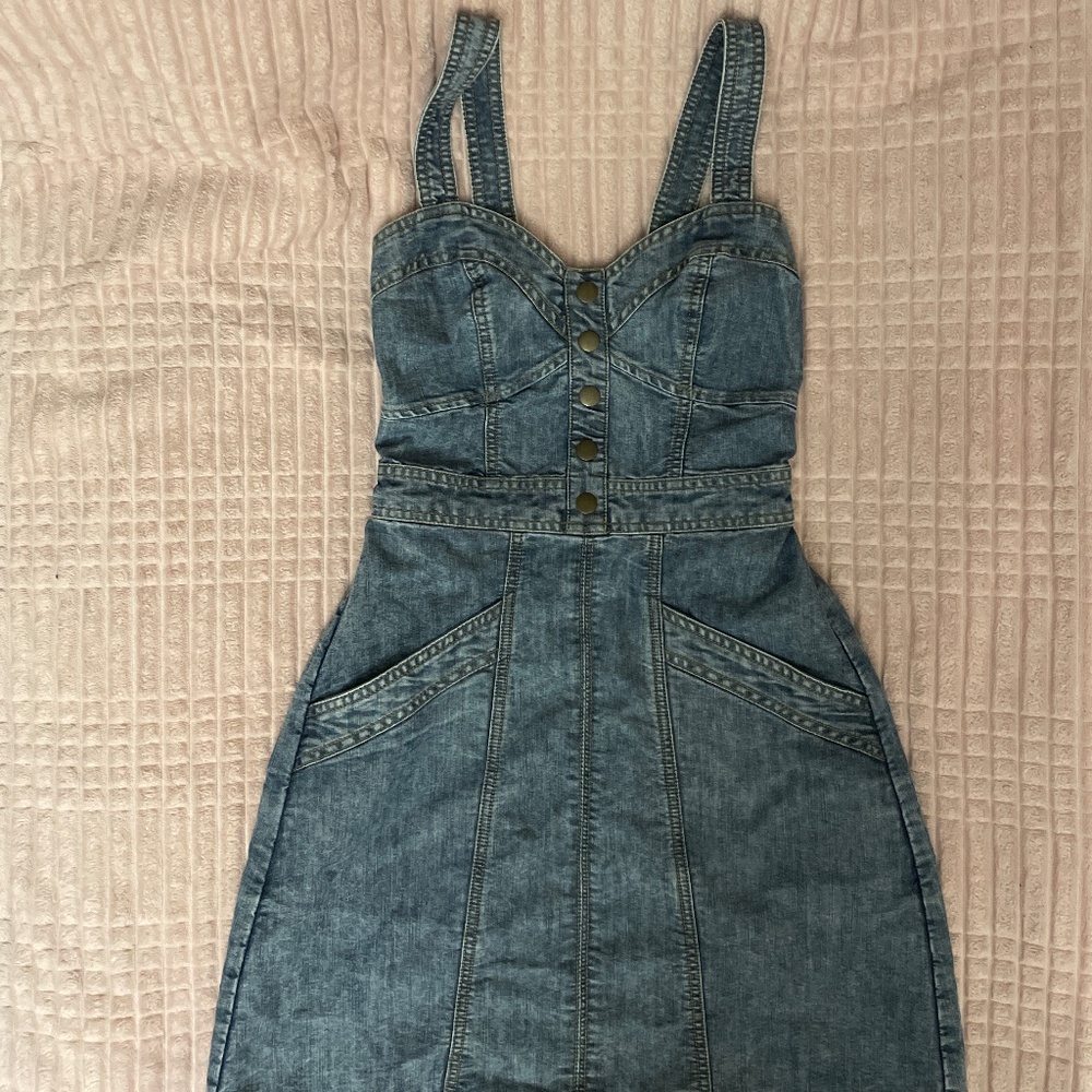Denim dress